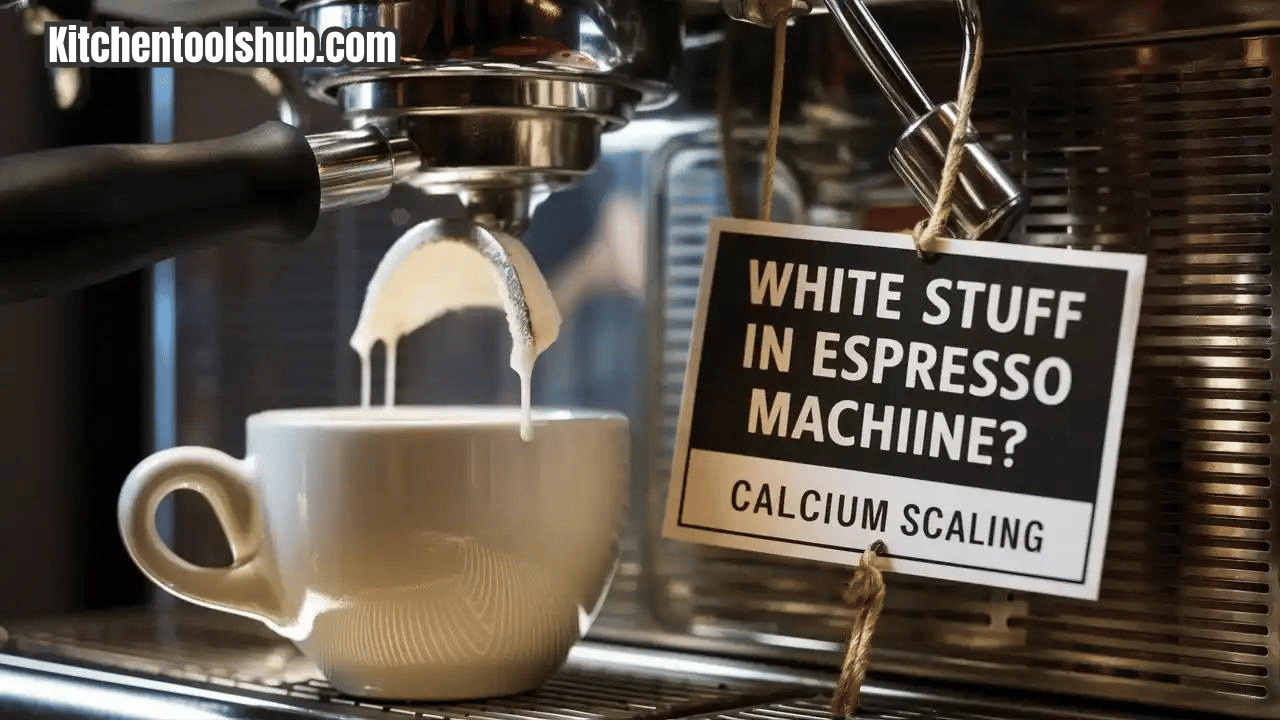 What Can Cause White Stuff In Espresso Machine?