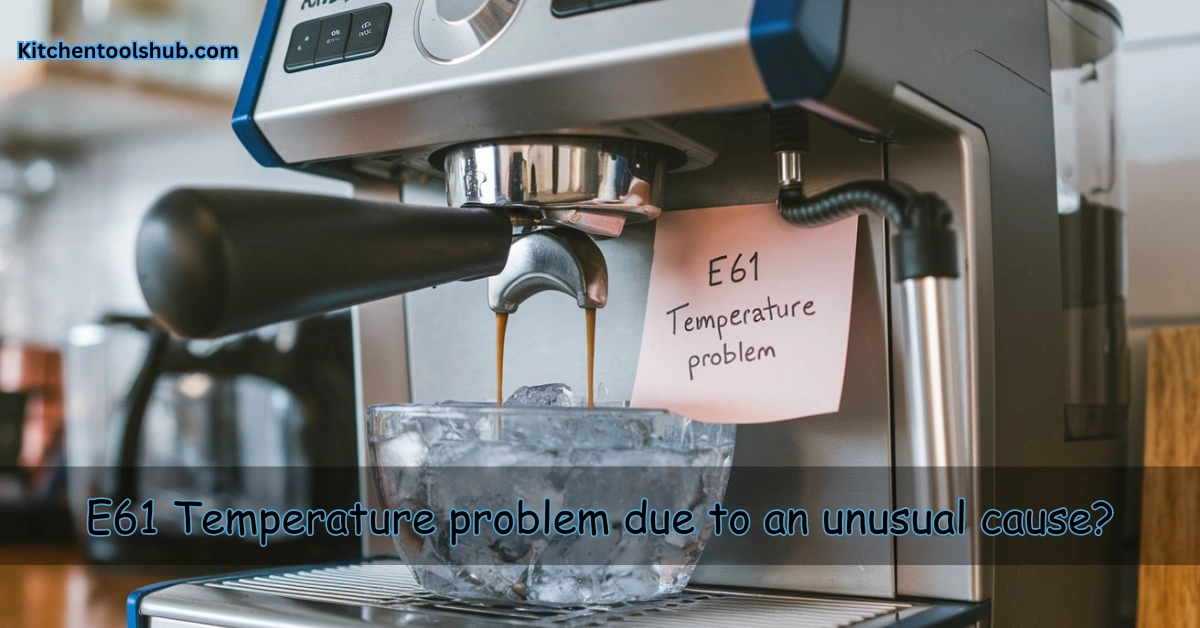 E61 Temperature problem due to an unusual cause?