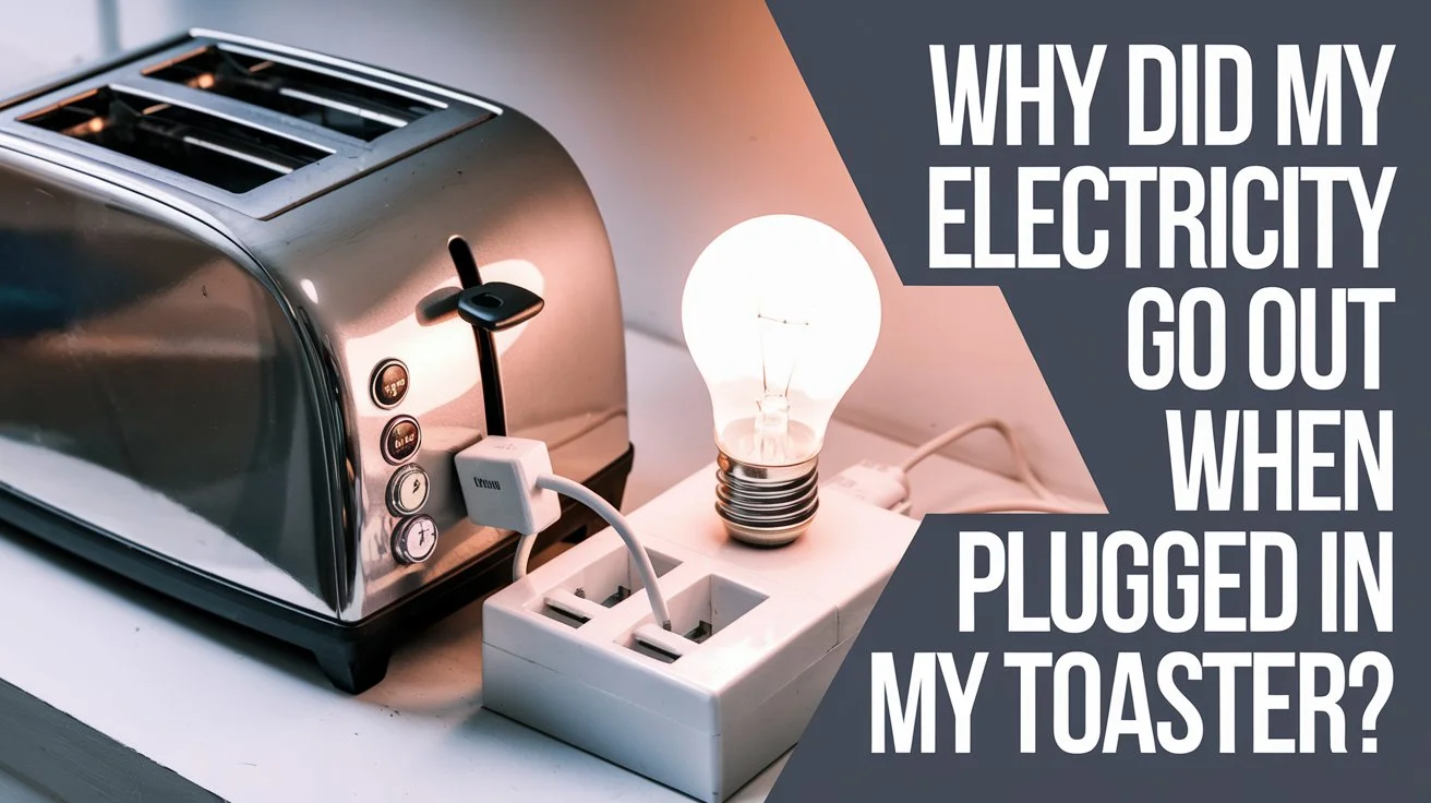 Why Did My Electricity Go Out When Plugged In My Toaster?